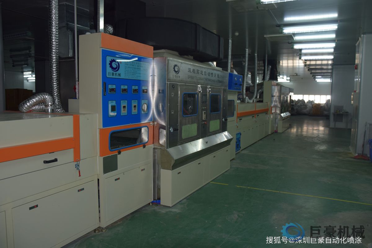 硅胶手感油自动喷涂线 塑胶件自动喷涂机(图1)