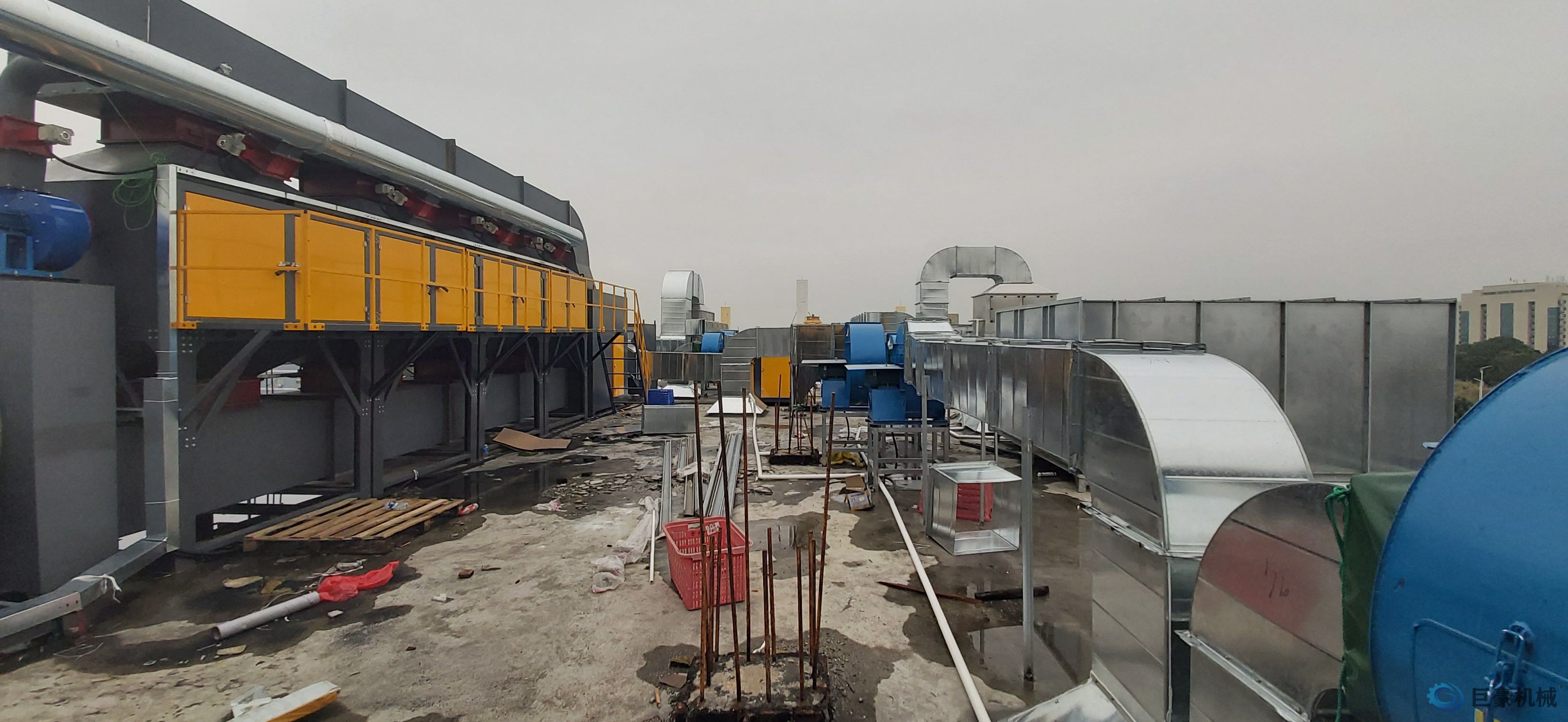 喷漆废气处理设备(图4) 喷漆废气处理设备(图4)