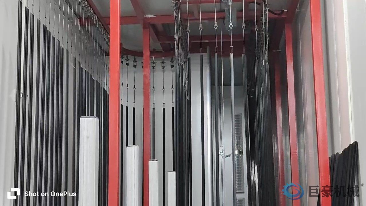 光伏复材边框喷涂设备(图1)